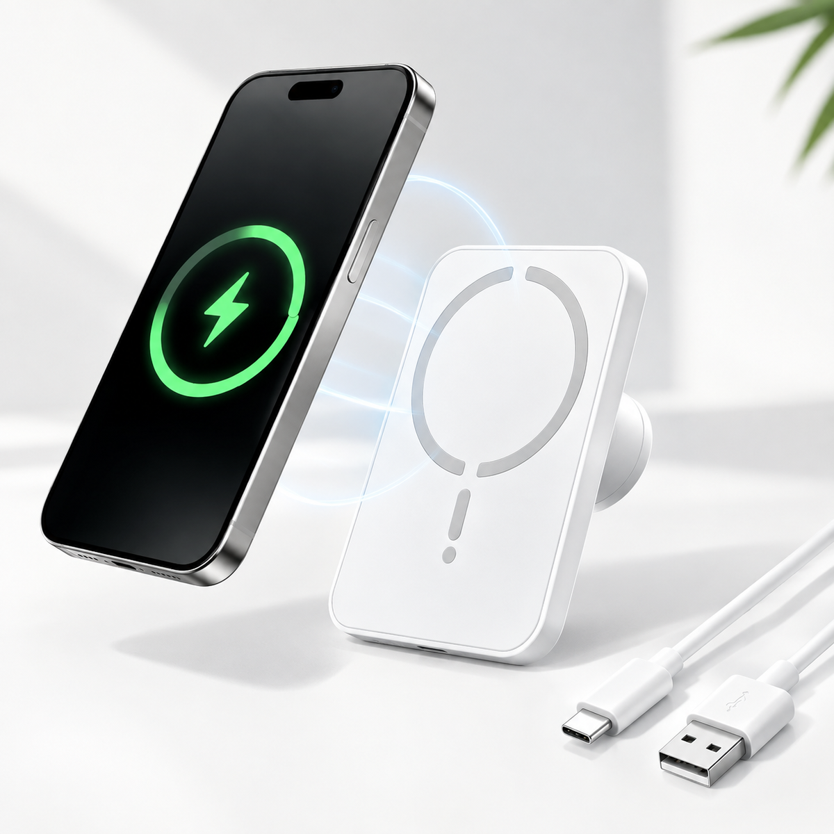 Chargeur Magnétique Sans Fil Voiture – Support Téléphone Magnétique