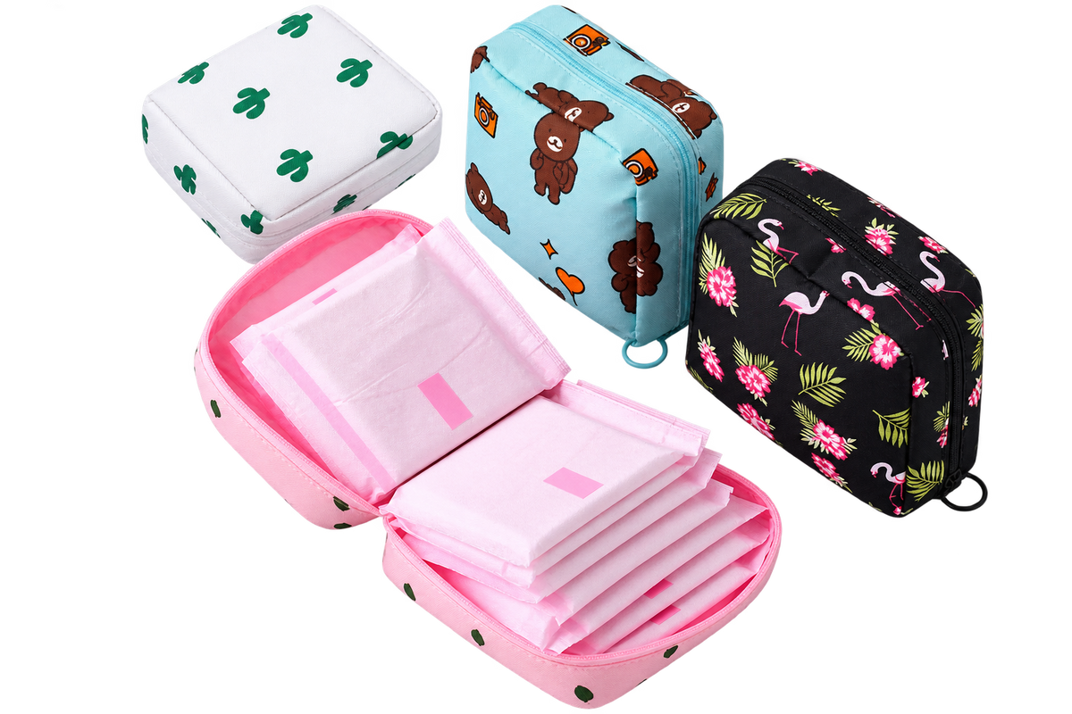 Sac de rangement serviettes hygiéniques