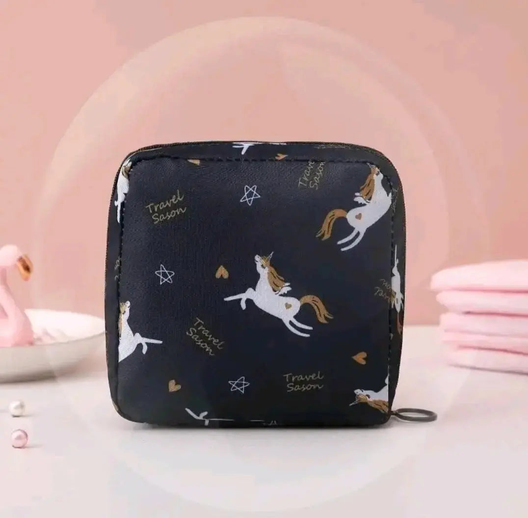 Sac de rangement de voyage pour serviettes hygiéniques M'Trends