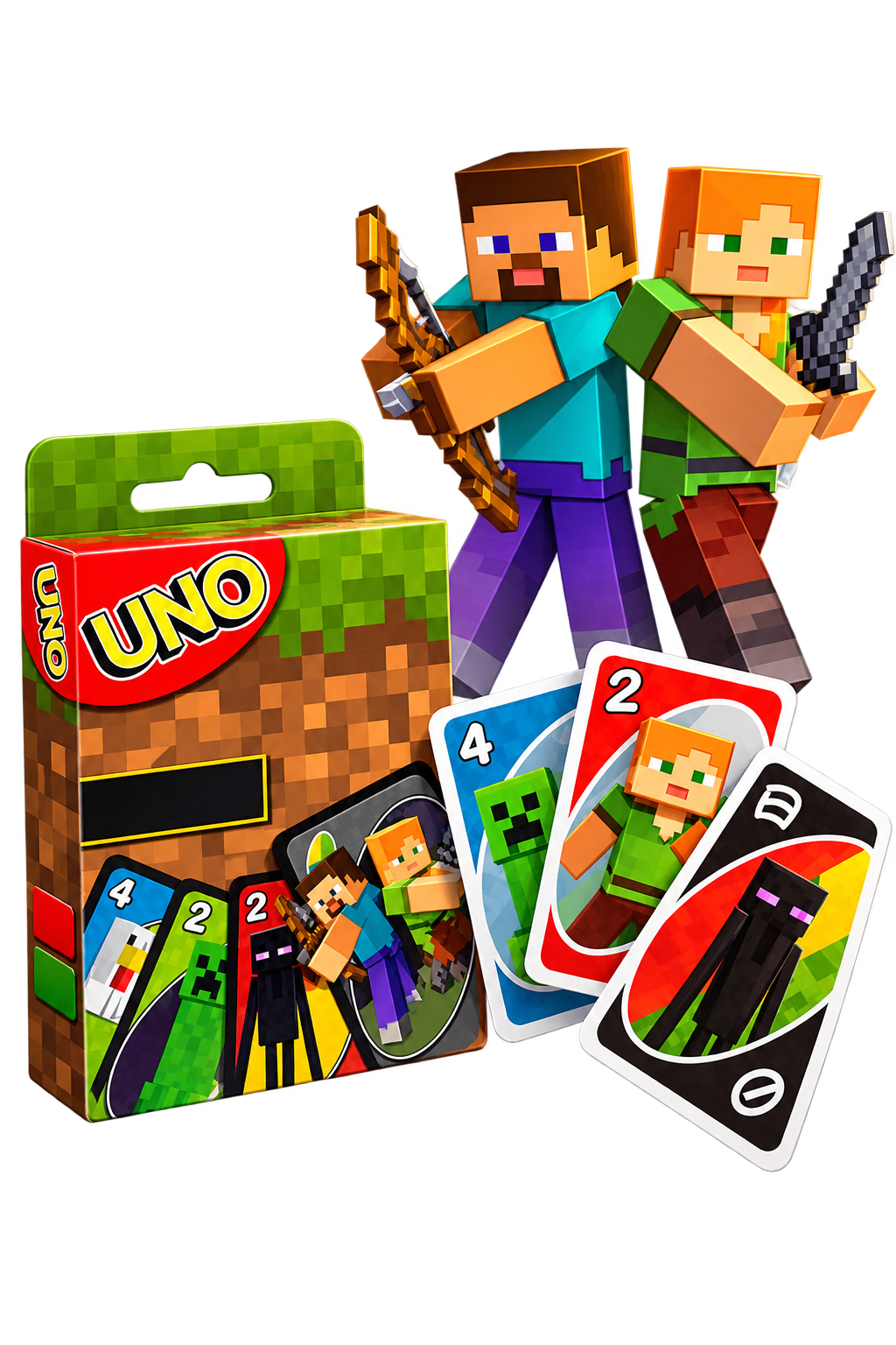 Jeu UNO – Édition Minecraft