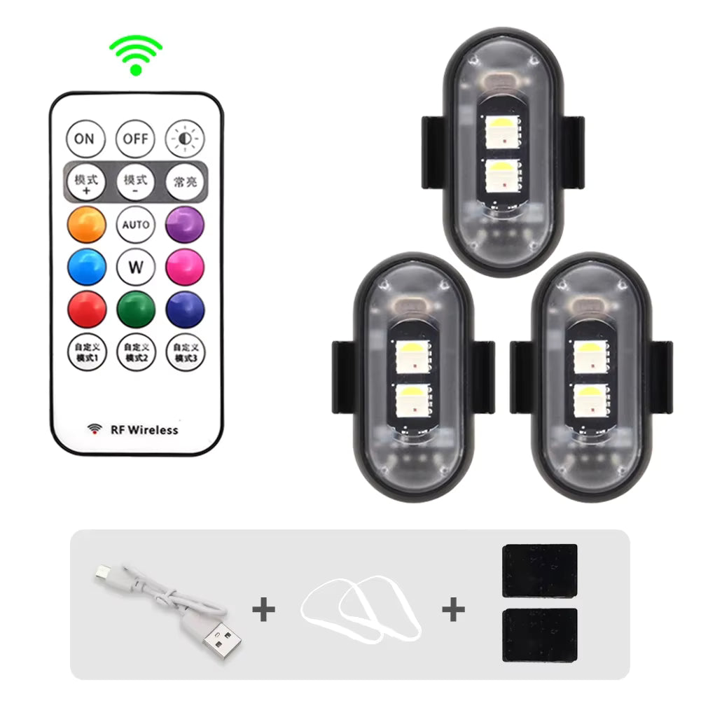 Ampoules LED sans fil pour trottinette électrique
