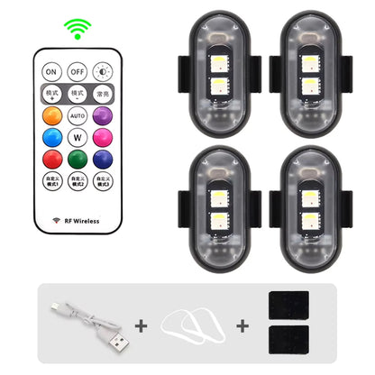 Ampoules LED sans fil pour trottinette électrique