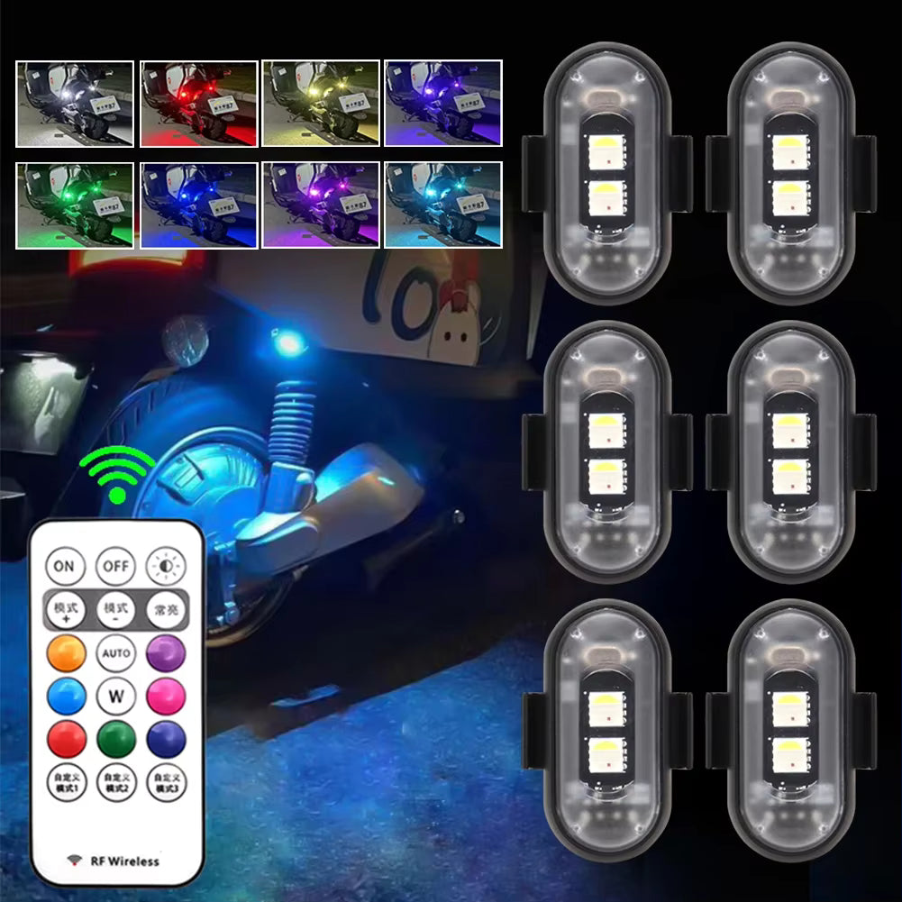 Ampoules LED sans fil pour trottinette électrique