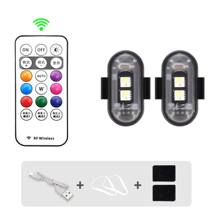 Ampoules LED sans fil pour trottinette électrique