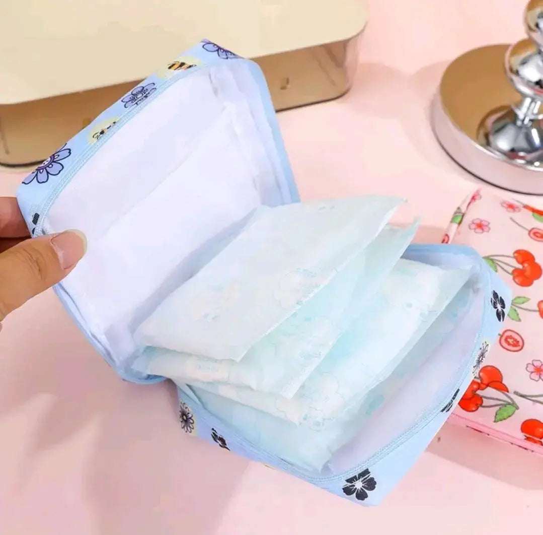 Sac de rangement de voyage pour serviettes hygiéniques M'Trends