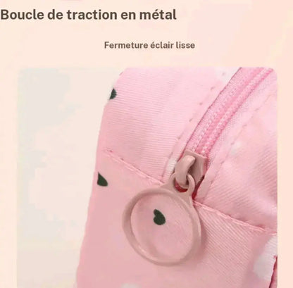 Sac de rangement de voyage pour serviettes hygiéniques M'Trends